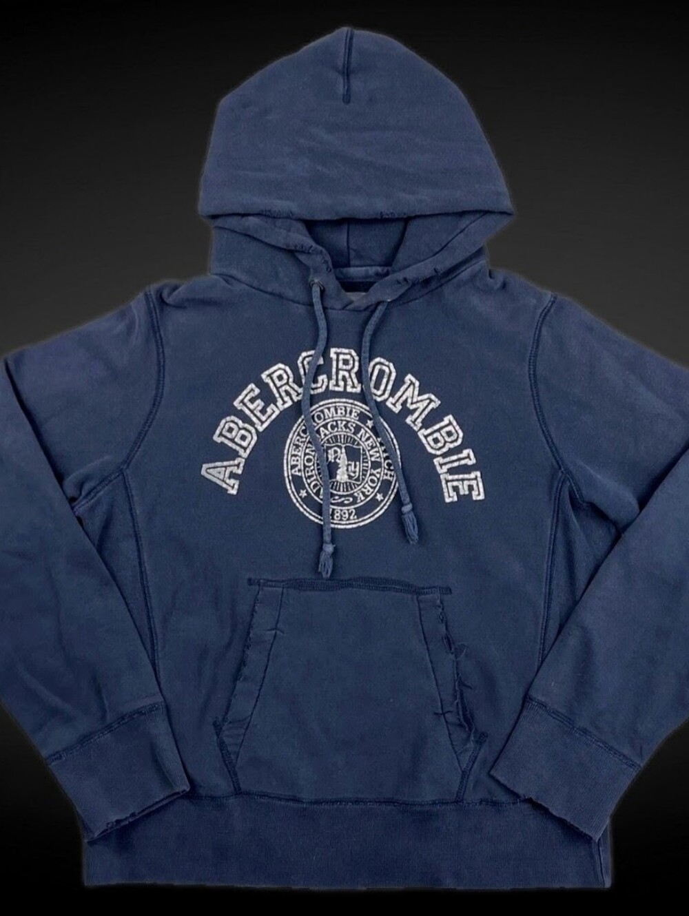 VINTAGE | PRUSSIAN BLUE Abercrombie & Fitch Hoodie